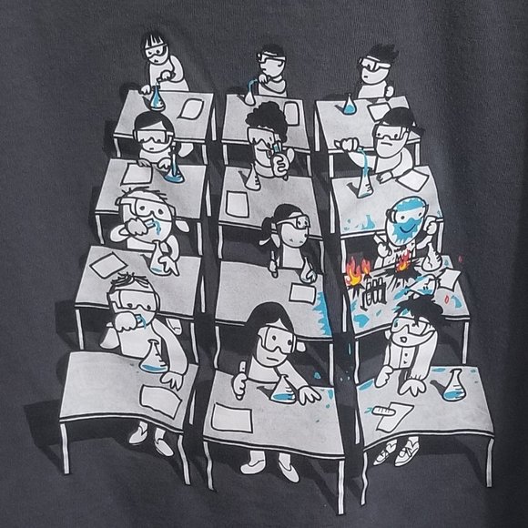 Gray chemistry Woot! women's t-shirt - Picture 2 of 4